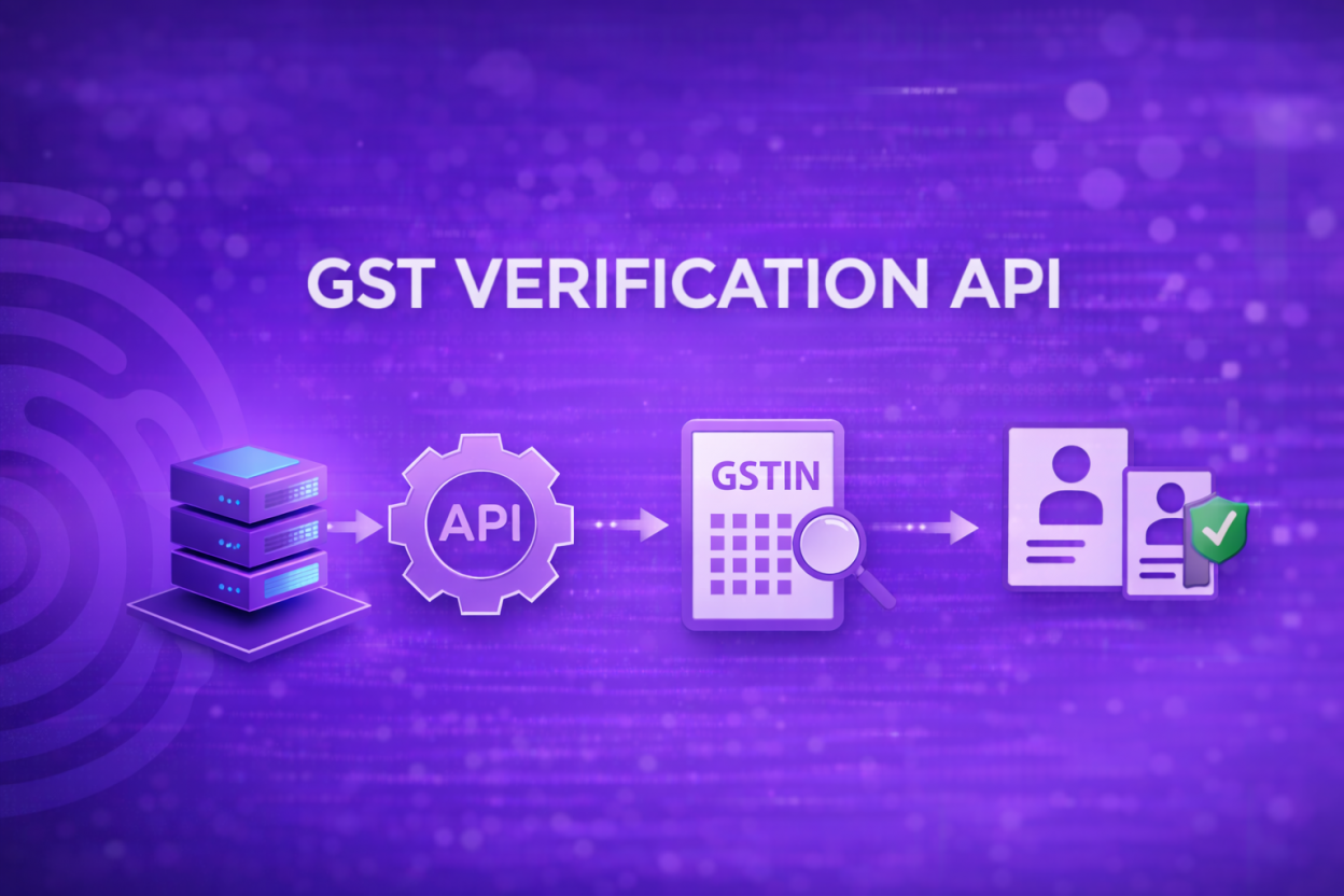 GST verification API workflow for gst number check and business verification