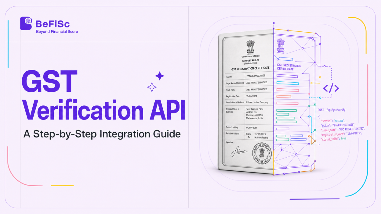 GST Verification API workflow from GSTIN input to verified business details