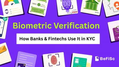 Biometric verification liveness detection process in financial KYC