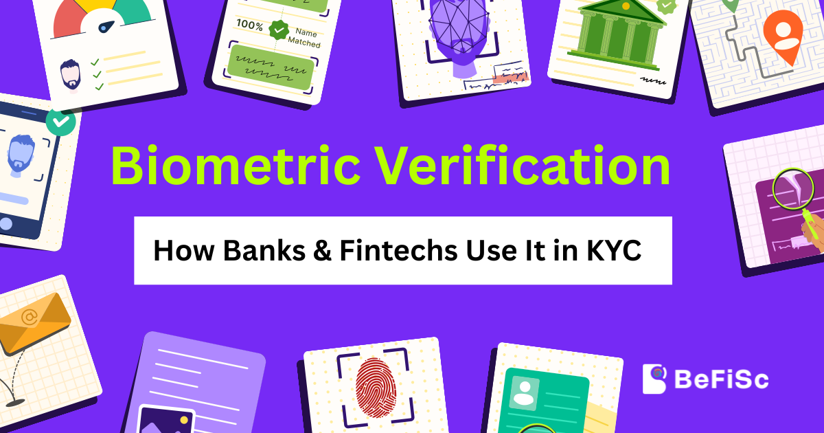 Biometric verification liveness detection process in financial KYC
