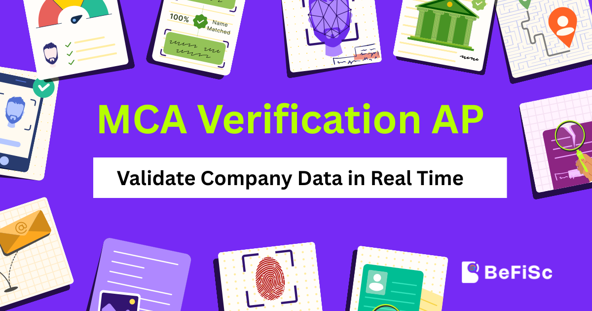 MCA verification API response showing company CIN, directors and registration data