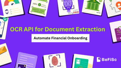 OCR API extracting data fields from Aadhaar and PAN card for fintech onboarding.