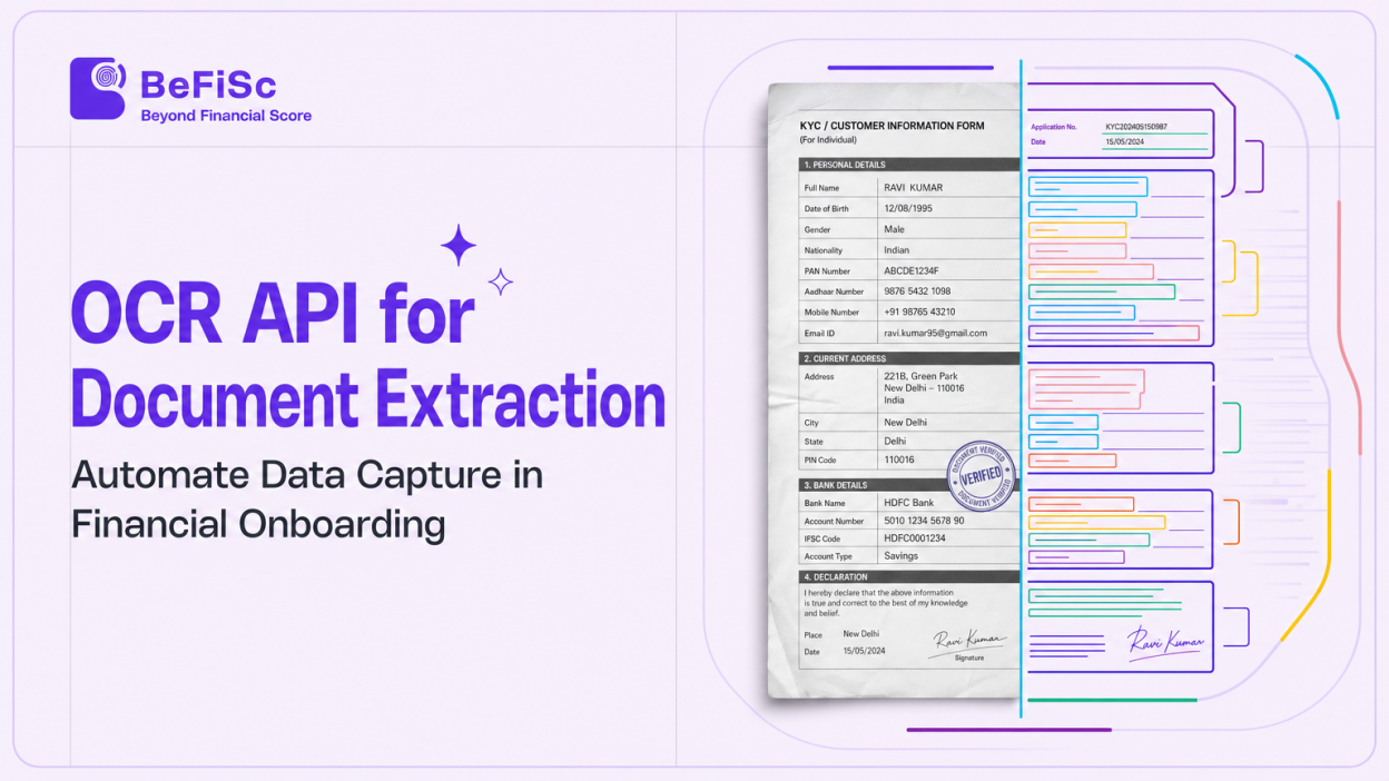 OCR API for document extraction in financial onboarding