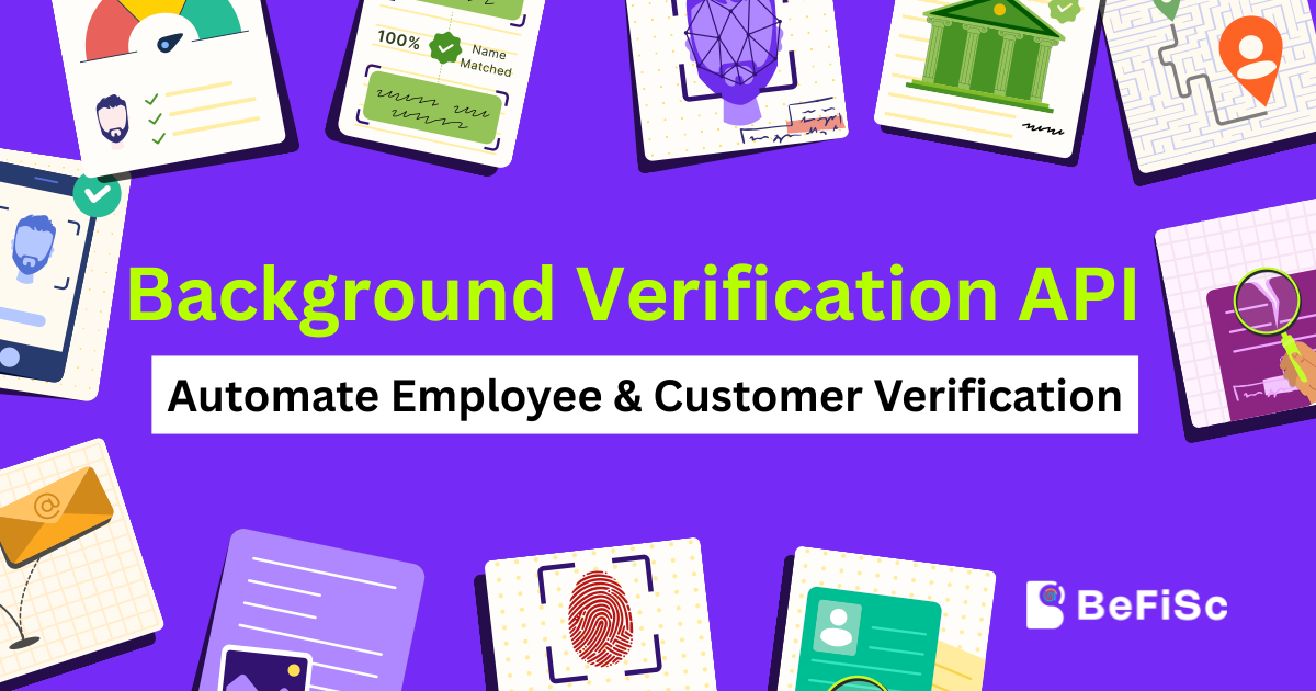 Background Verification API workflow for HR and lending platforms to automate background checks, identity verification, and compliant onboarding.