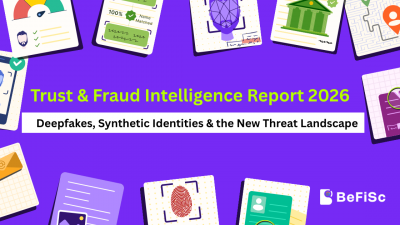 India Trust and Fraud Intelligence Report 2026 highlighting deepfakes, synthetic identity fraud, AI-powered scams, digital trust risks, and emerging fraud trends in India.