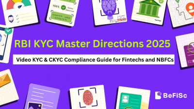 RBI KYC Master Directions 2025 guide explaining Video KYC and CKYC compliance requirements for fintech companies, NBFCs, and regulated financial institutions in India.